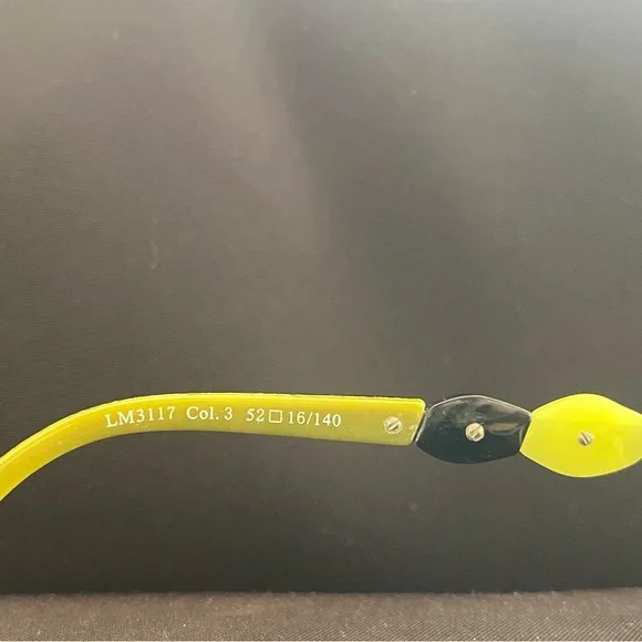 LM3117 La Matta frame with Green and Black leopard glitter with case - Picture 9 of 12